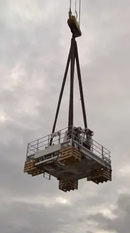 Cabin midair